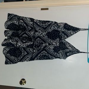 Blue Bandana style dress